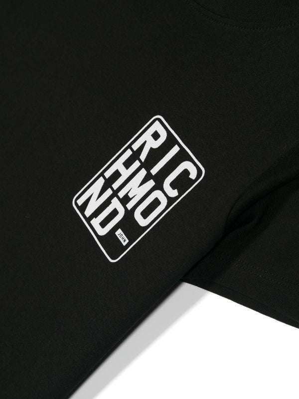 John Richmond Kids T-shirt Con Logo Sul Davanti