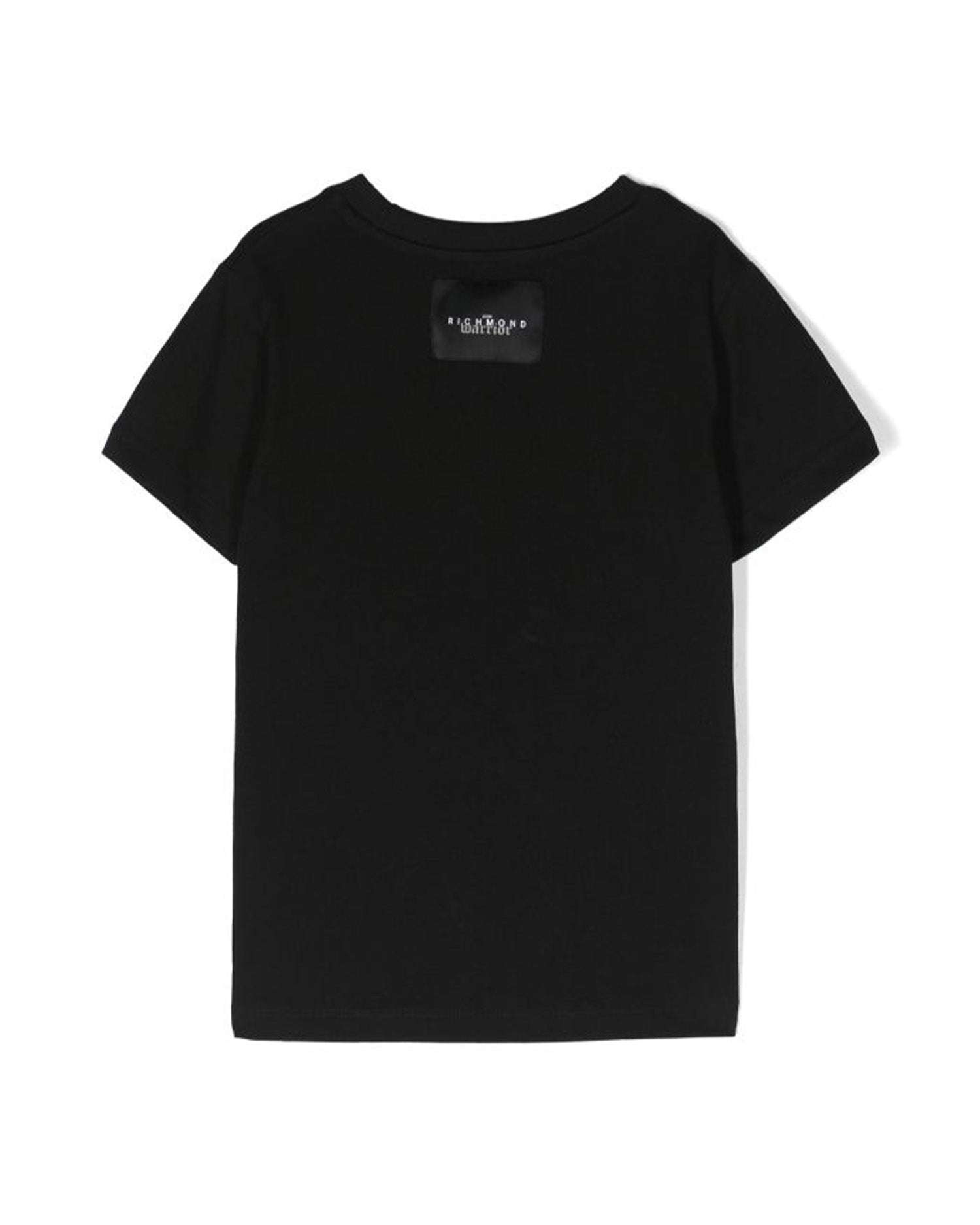 John Richmond Kids T-shirt Con Logo Sul Davanti