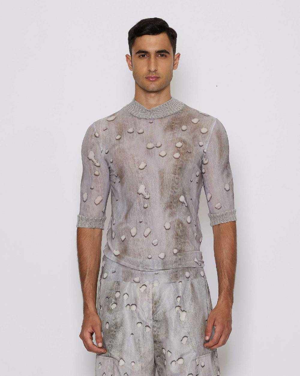 John Richmond Maglia Con Pattern
