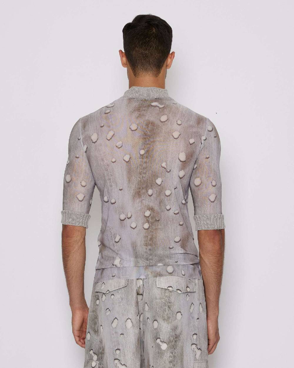 John Richmond Maglia Con Pattern