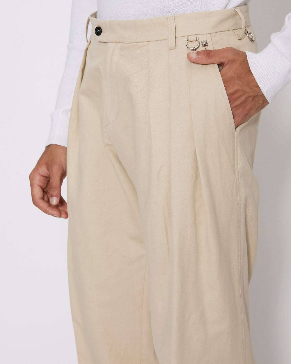 John Richmond Pantaloni A Taglio Dritto