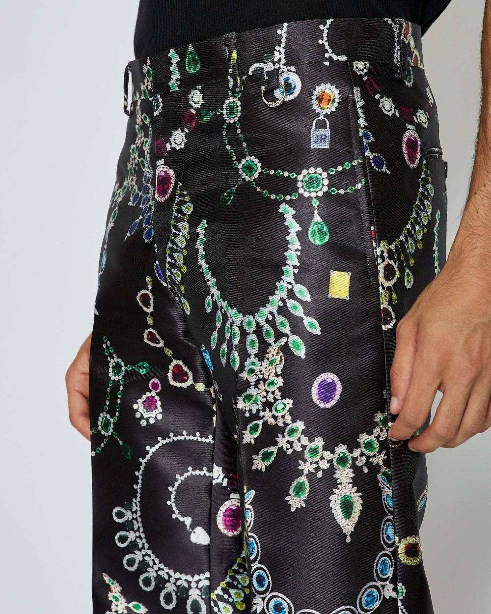 John Richmond Pantaloni Con Pattern