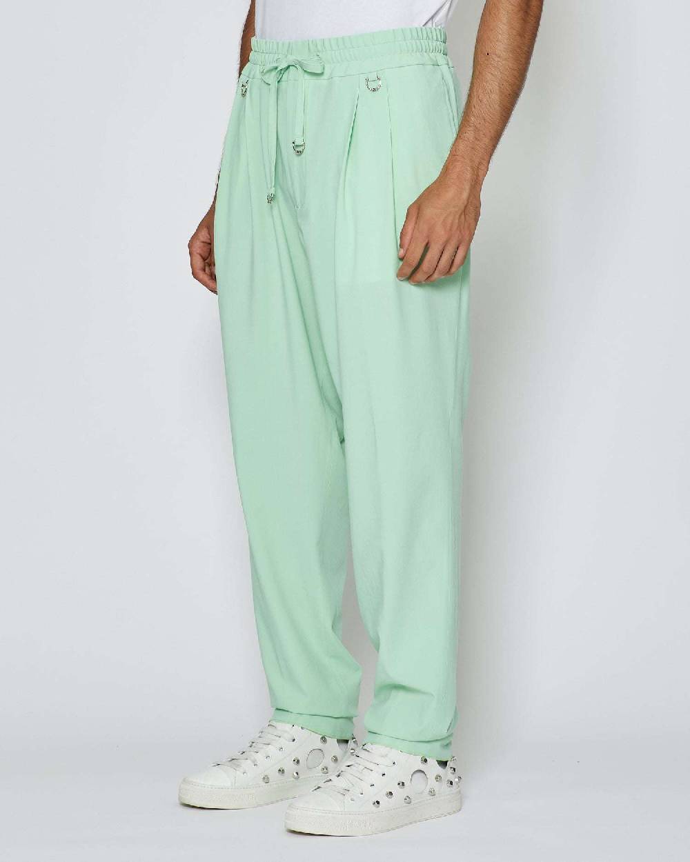 John Richmond Pantaloni Con Vita Elasticizzata