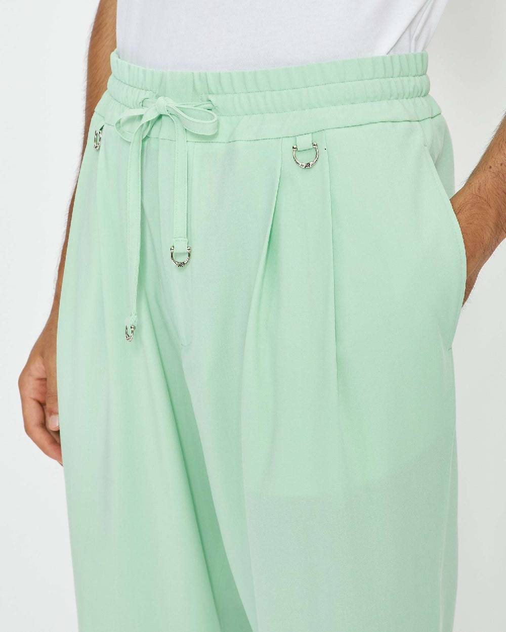 John Richmond Pantaloni Con Vita Elasticizzata