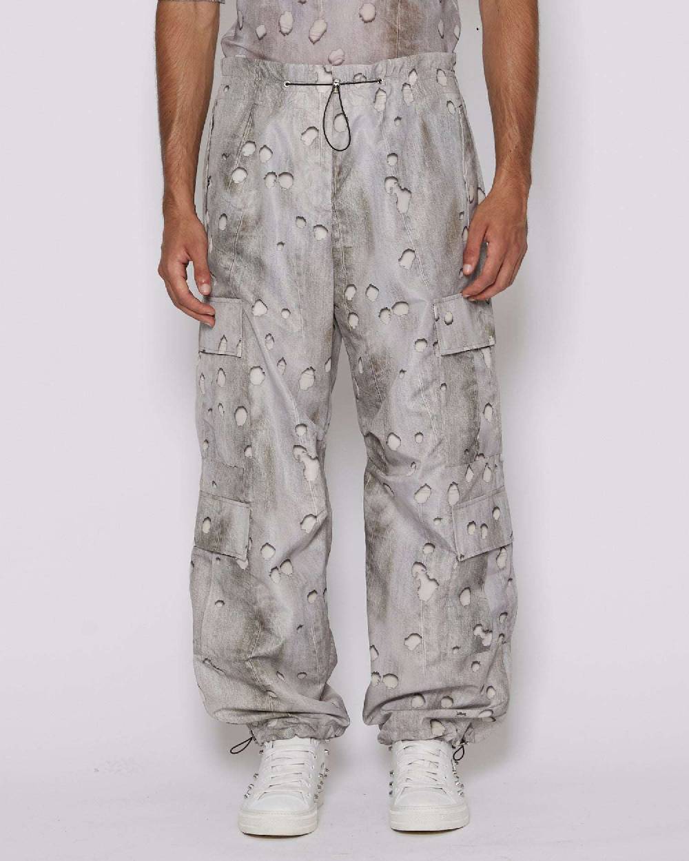 John Richmond Pantaloni Regular Con Pattern