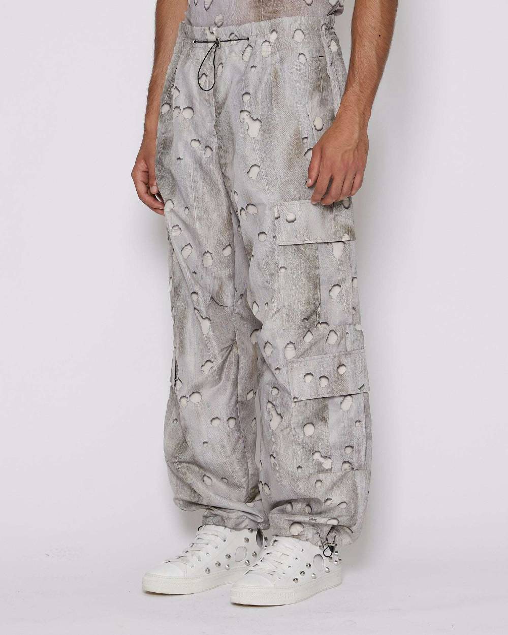 John Richmond Pantaloni Regular Con Pattern