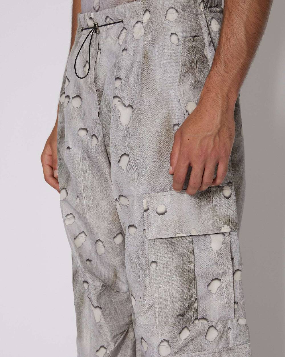 John Richmond Pantaloni Regular Con Pattern