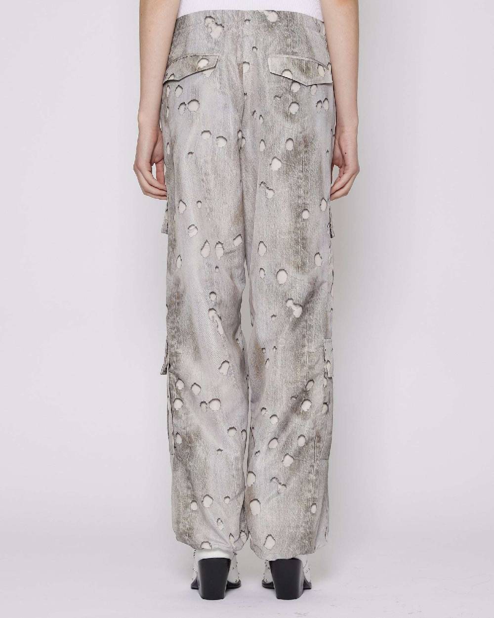 John Richmond Pantaloni Regular Con Pattern