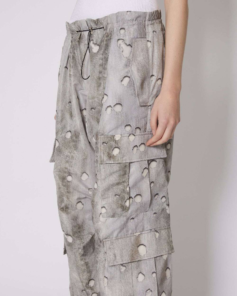 John Richmond Pantaloni Regular Con Pattern