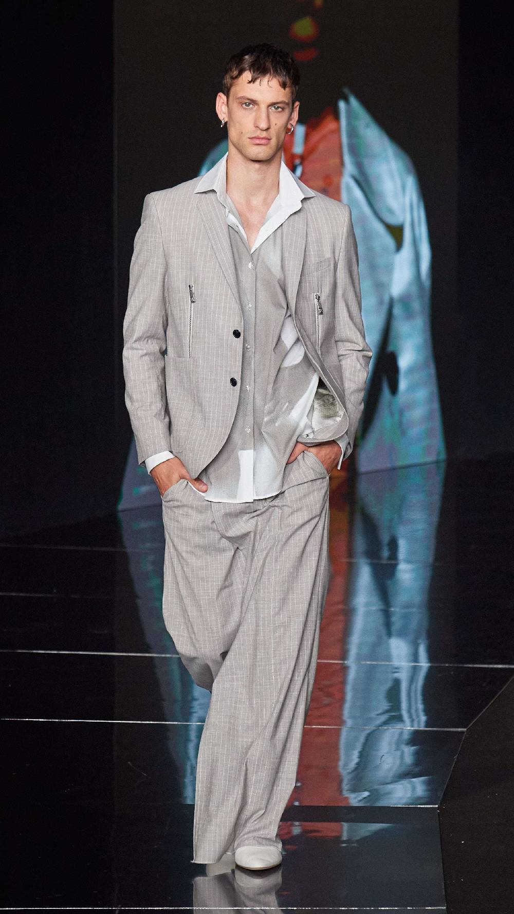 John Richmond Pantaloni vestibilità morbida