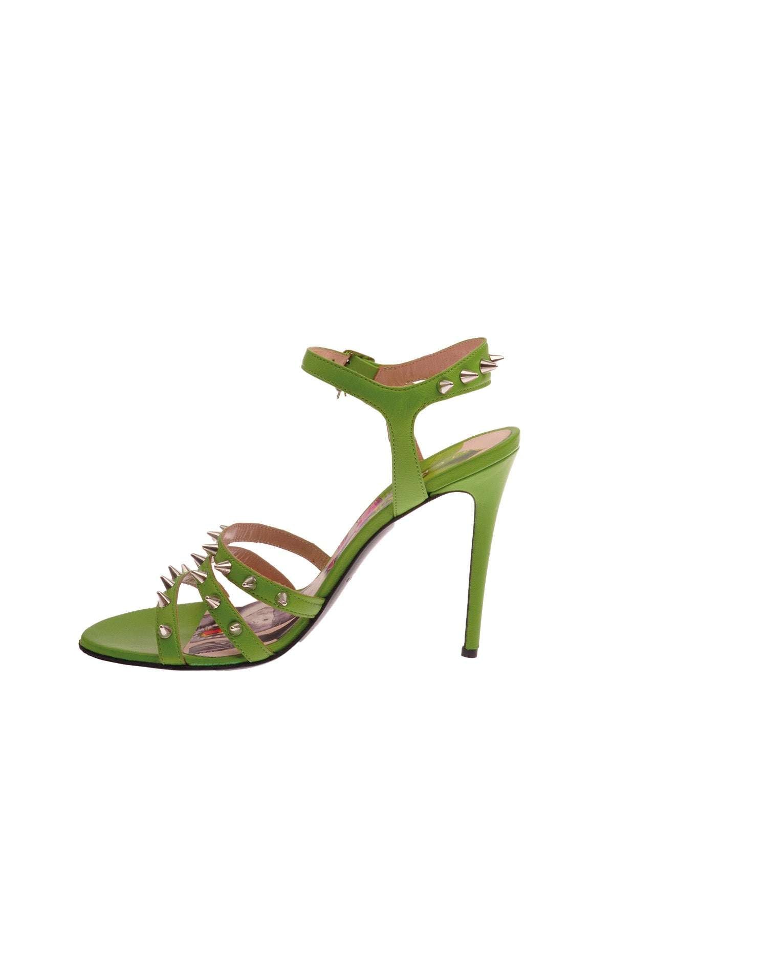 John Richmond Sandalo Con Pattern E Borchie