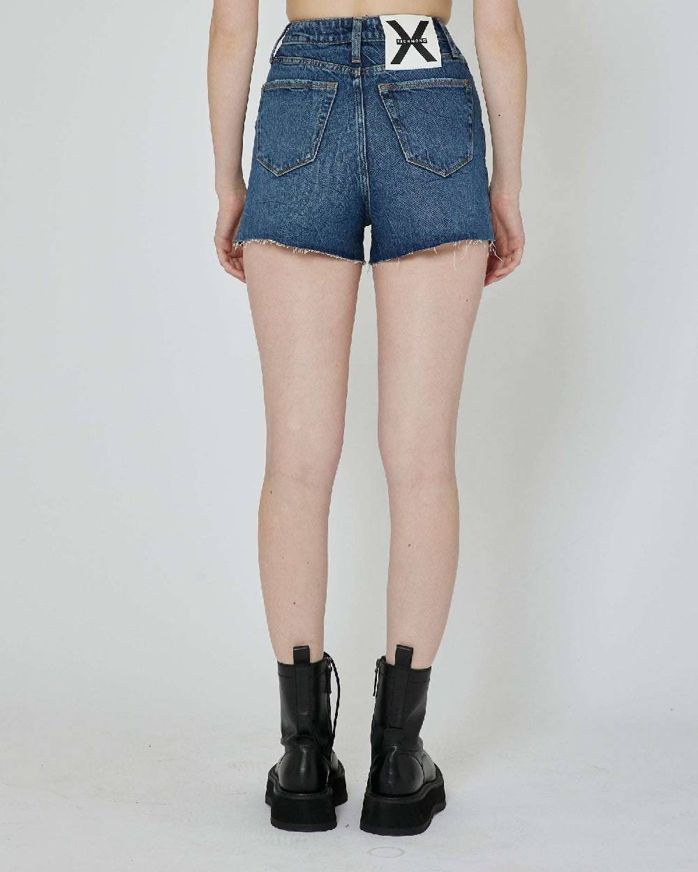John Richmond Shorts In Denim