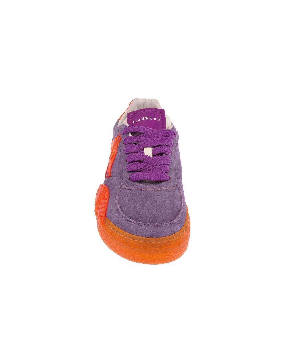 John Richmond Sneakers Bicolor Con Logo Ricamato