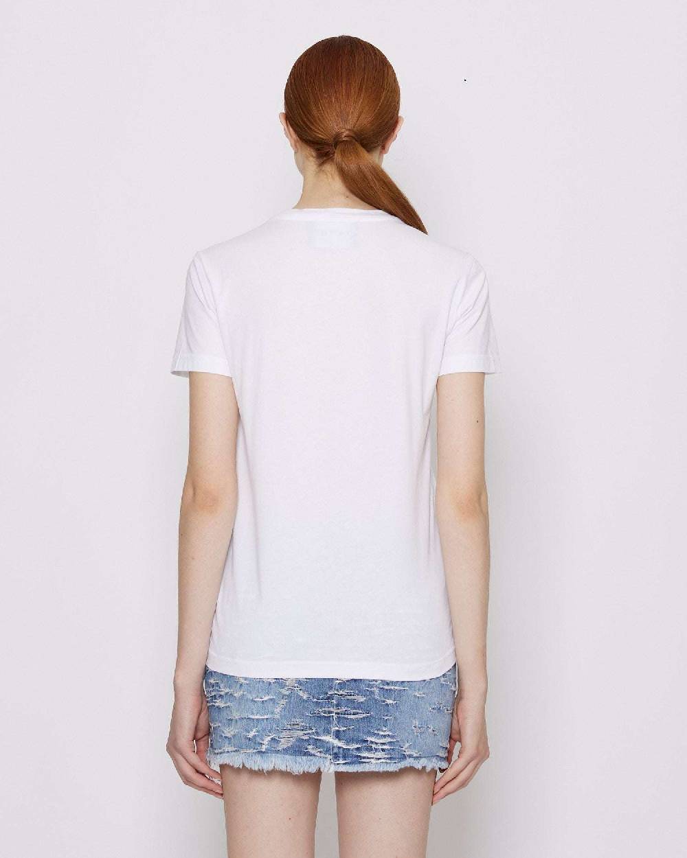 John Richmond T-shirt Con Grafica Sul Davanti