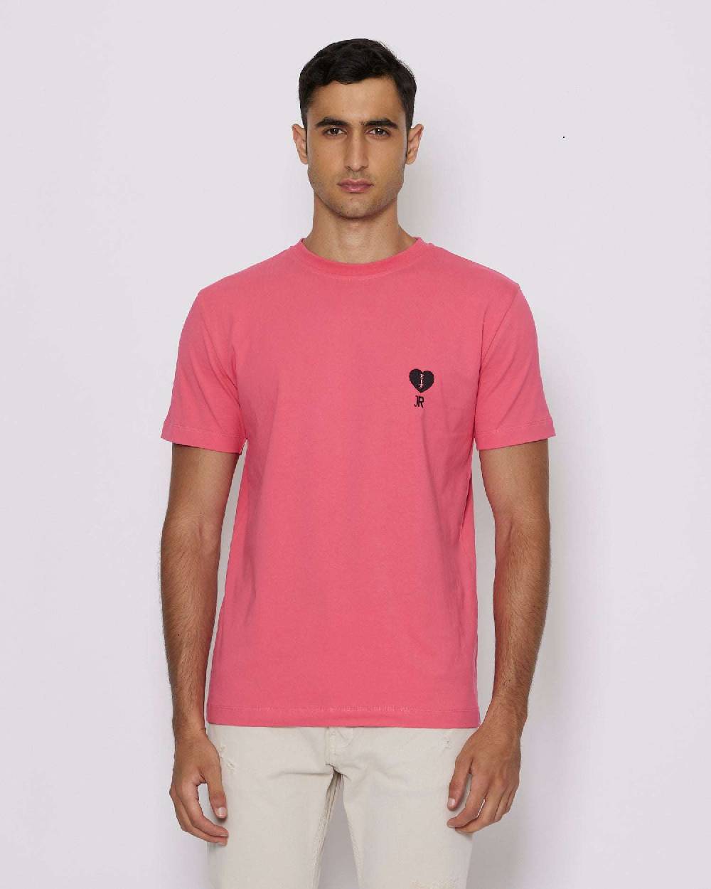 John Richmond T-shirt con grafica sul davanti