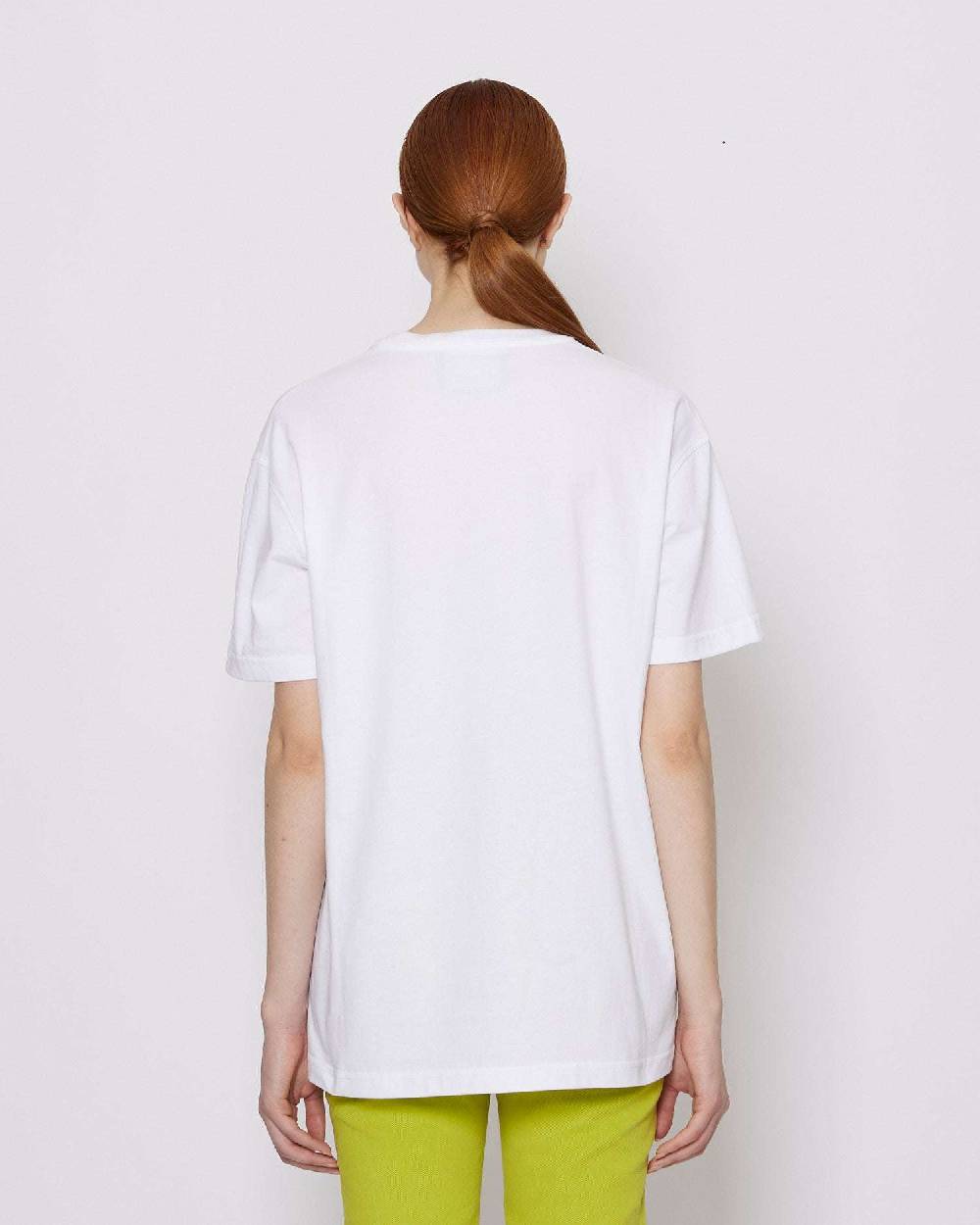 John Richmond T-shirt Con Grafica Sul Davanti
