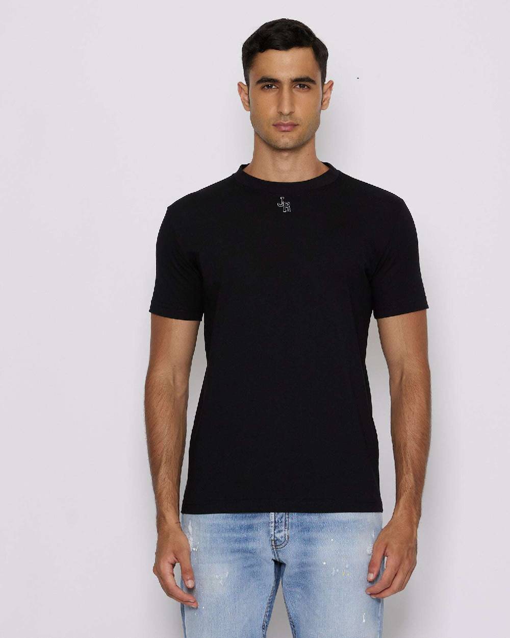 John Richmond T-shirt con logo sul davanti