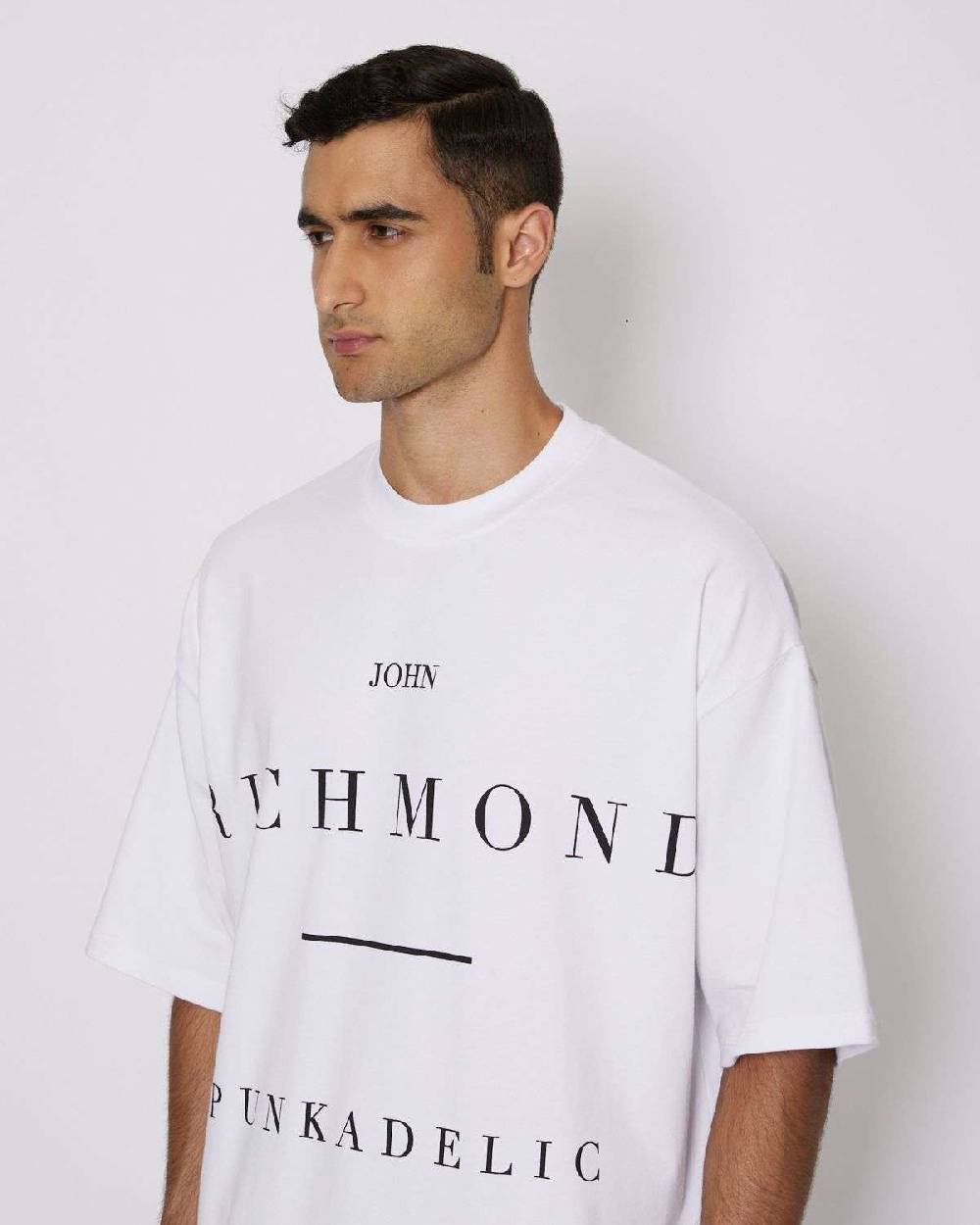 John Richmond T-shirt Over Con Lettering