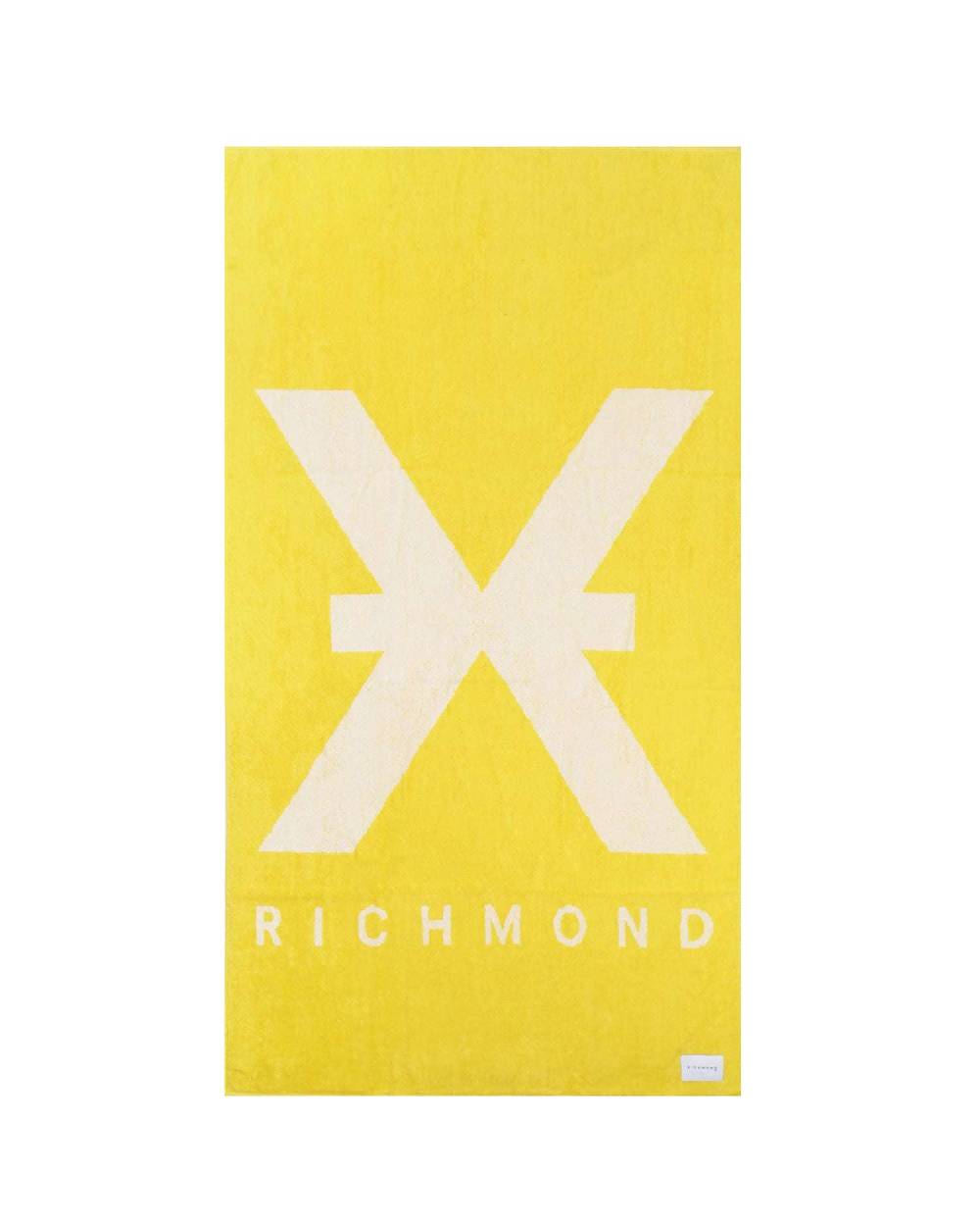 John Richmond Telo mare con maxi logo