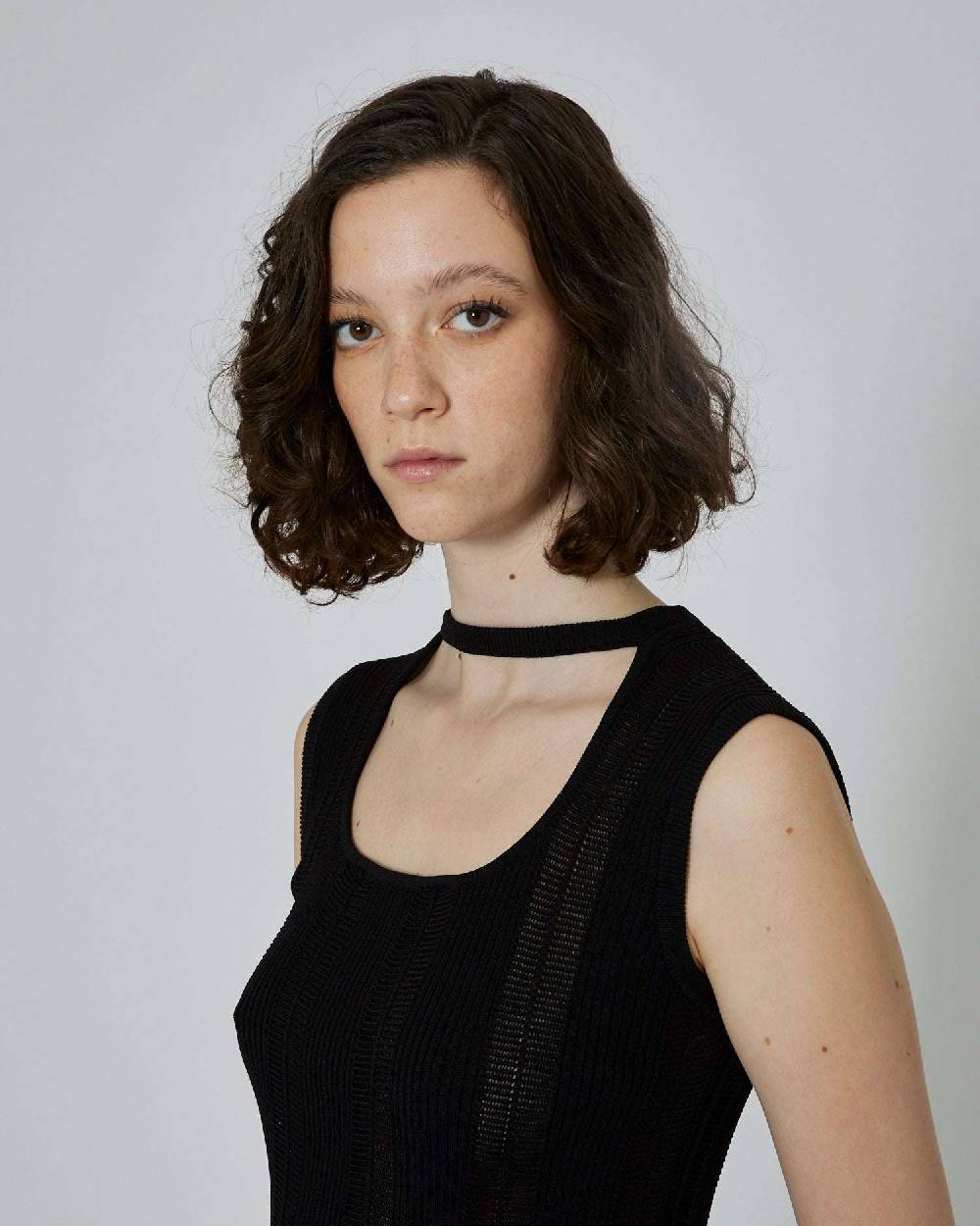 John Richmond Top Effetto Forato