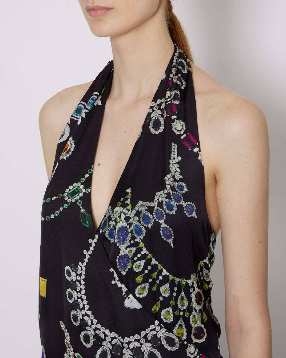 John Richmond Top Gilet Con Collo Halter