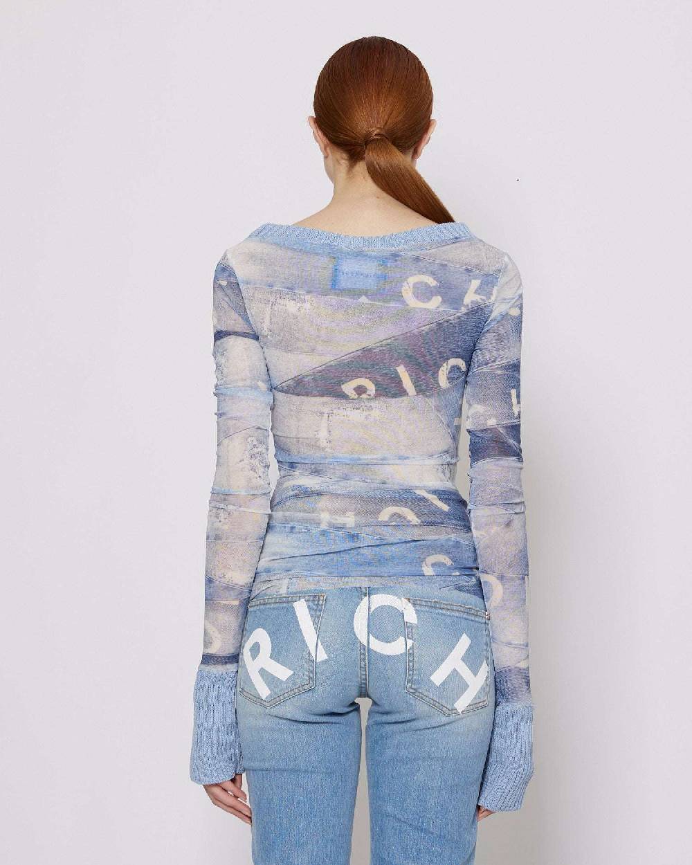John Richmond Top In Denim