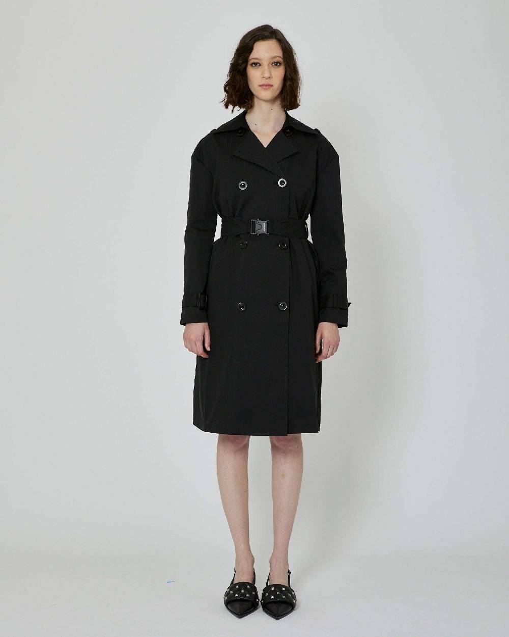 John Richmond Trench lungo doppiopetto