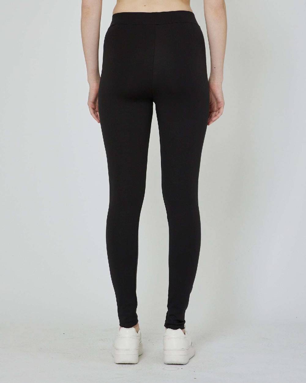 John Richmond Leggings Con Etichetta Metallica Sul Davanti