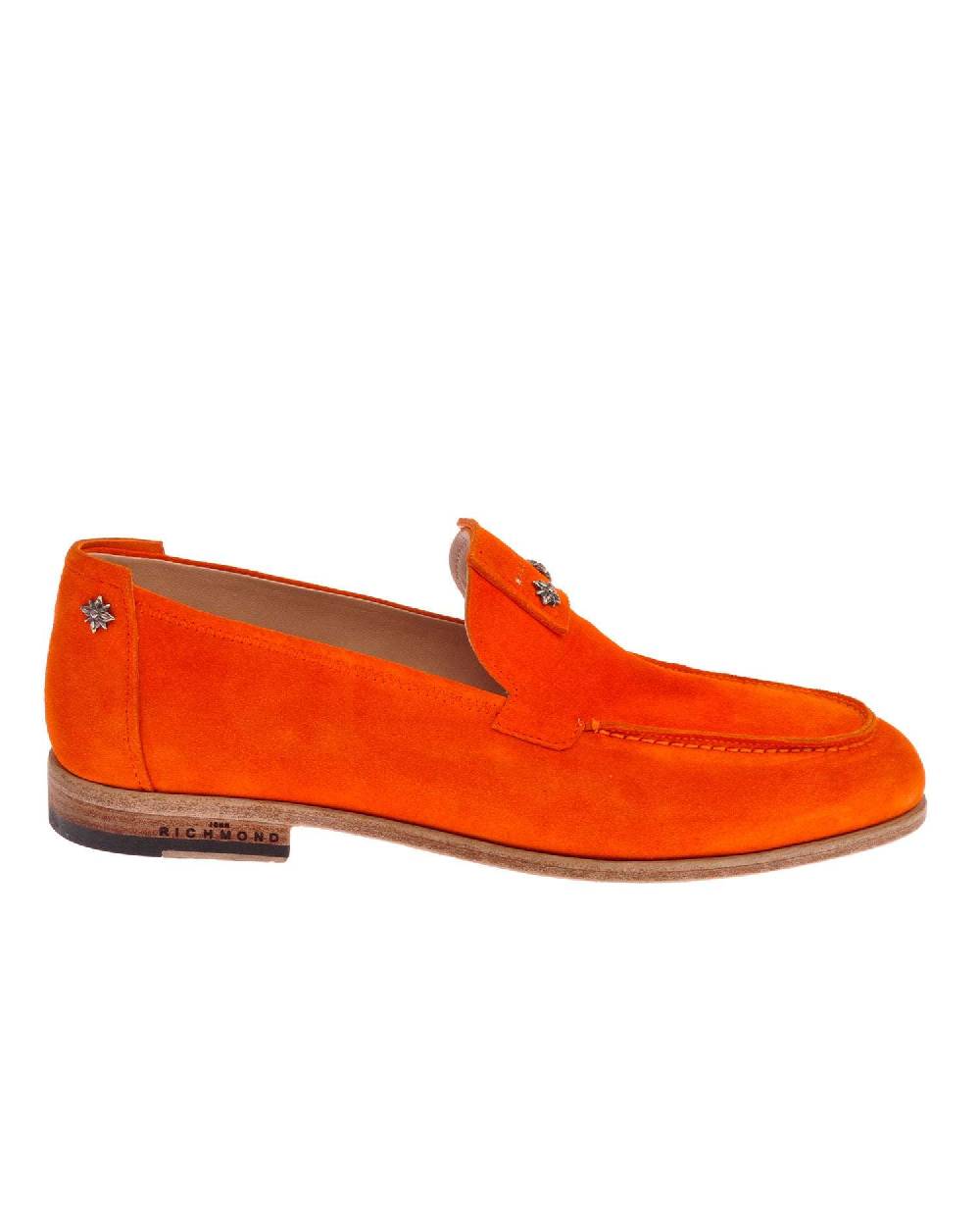 John Richmond Mocassino Con Applicazioni Metalliche