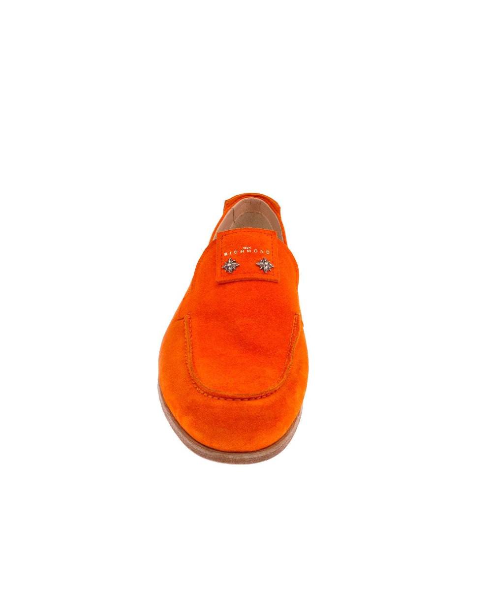 John Richmond Mocassino Con Applicazioni Metalliche