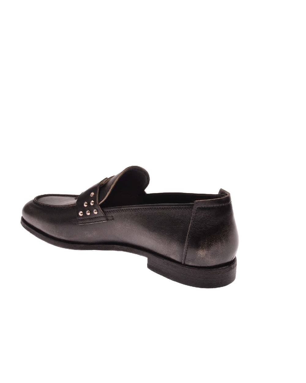 John Richmond Mocassino Con Etichetta Logata In Metallo