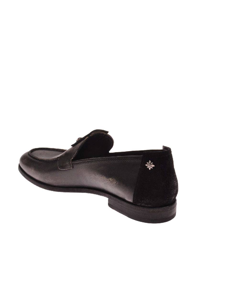 John Richmond Mocassino Con Etichetta Logata Su Applicazione