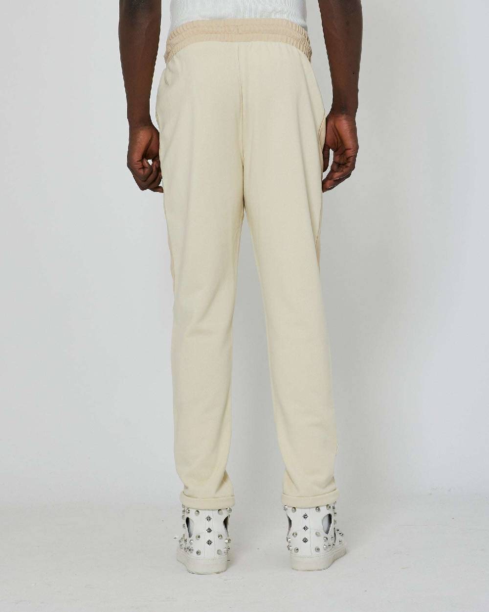 John Richmond Pantaloni Da Jogging Con Logo Ricamato Sul Davanti