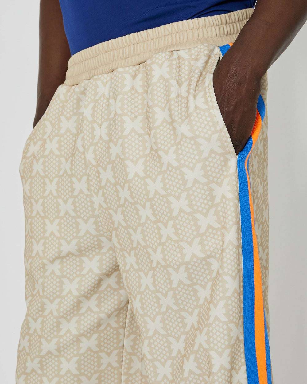 John Richmond Pantaloni Da Jogging Con Pattern Ton Sur Ton