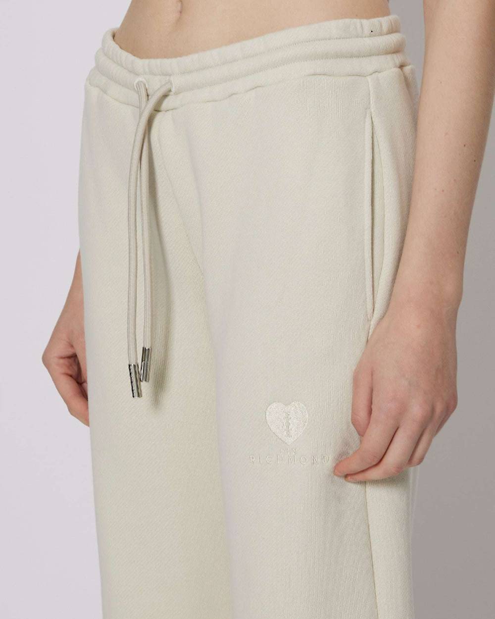 John Richmond Pantaloni Da Joggings Con Grafica Tone Sur Tone