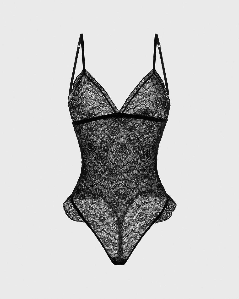 Richmondunderwear Body in pizzo ricamato