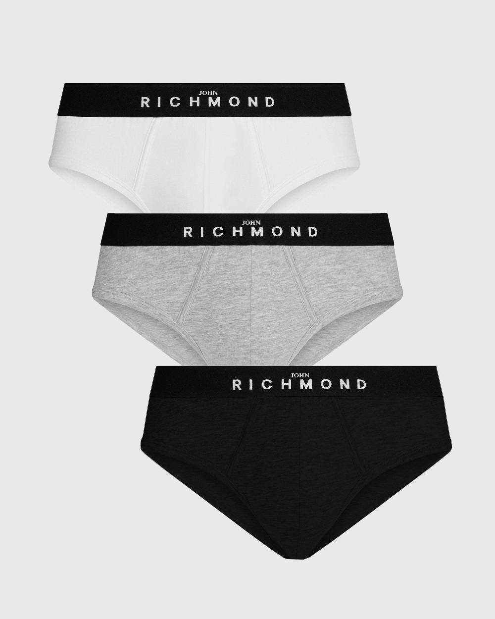 Richmondunderwear Tripack slip vita bassa tricolor