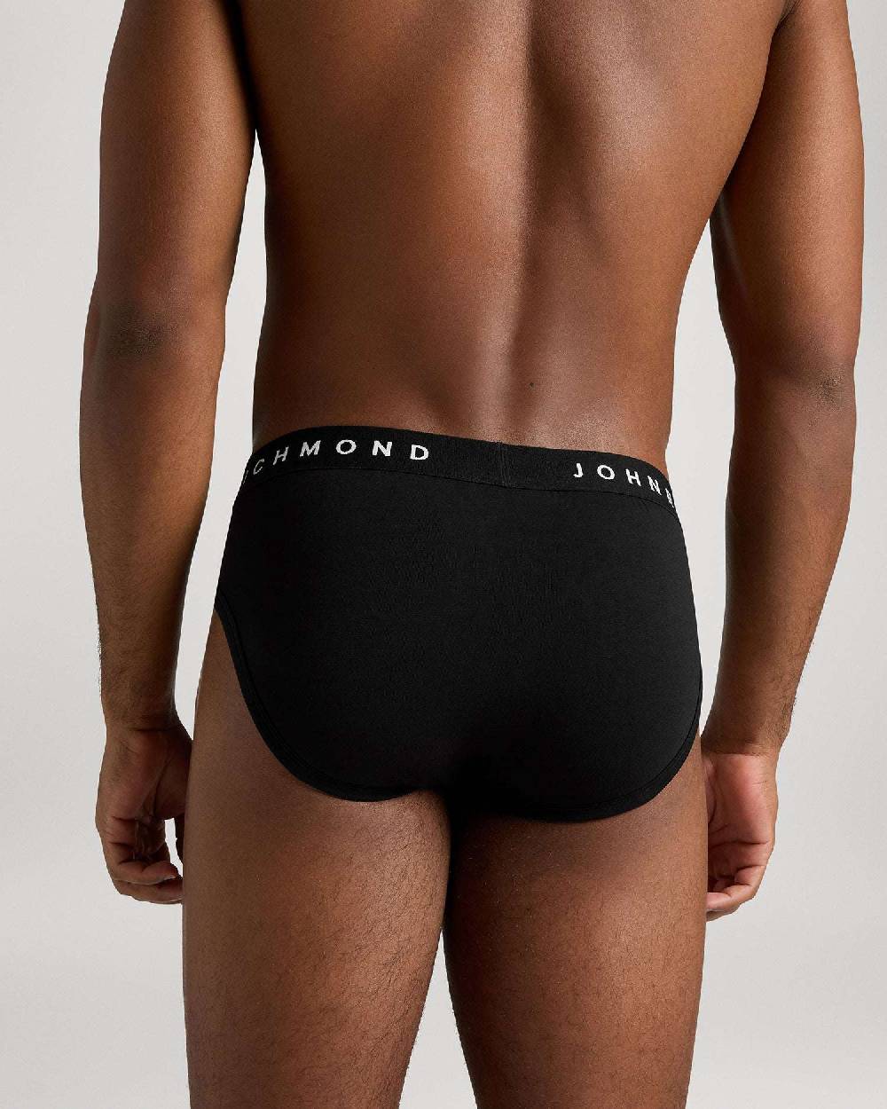 Richmondunderwear Slip Vita Bassa In Cotone Pettinato