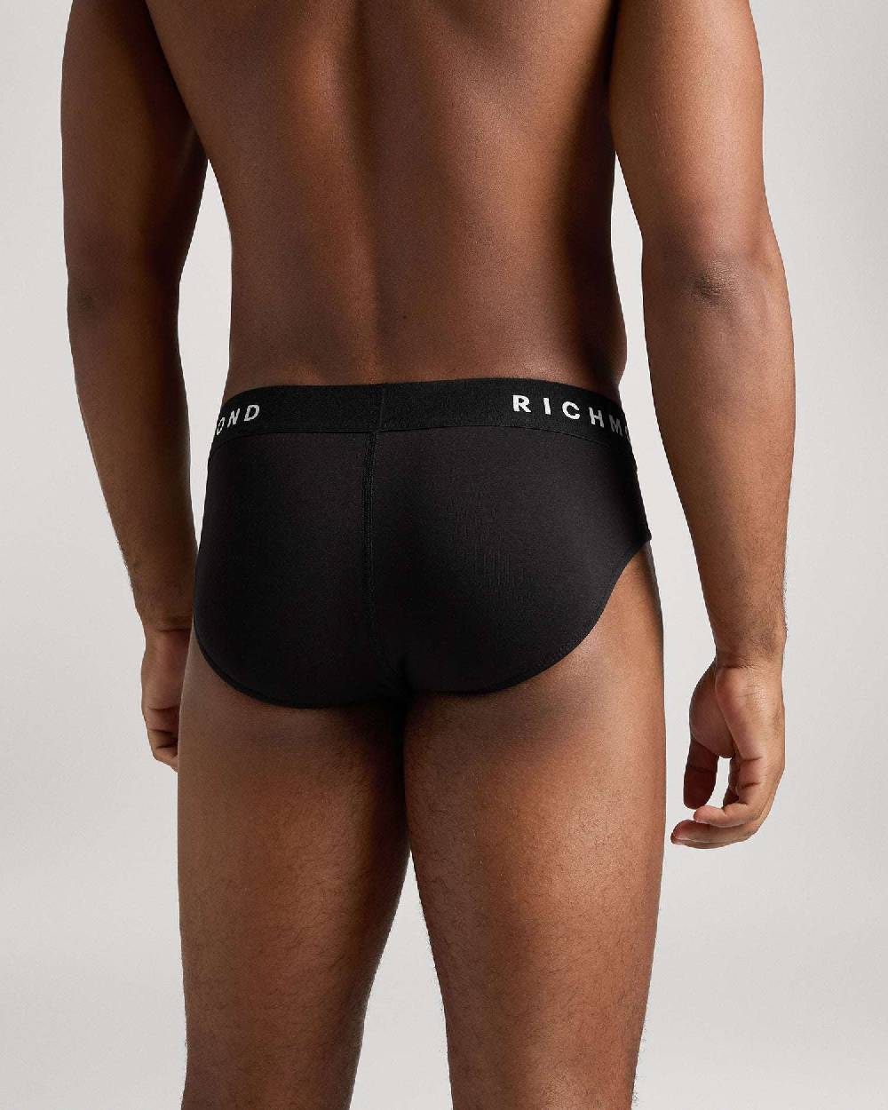 Richmondunderwear Slip Vita Bassa In Cotone Pettinato