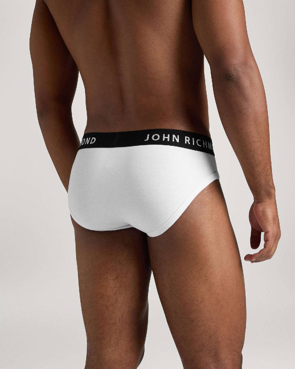 Richmondunderwear Slip Vita Bassa In Cotone Pettinato