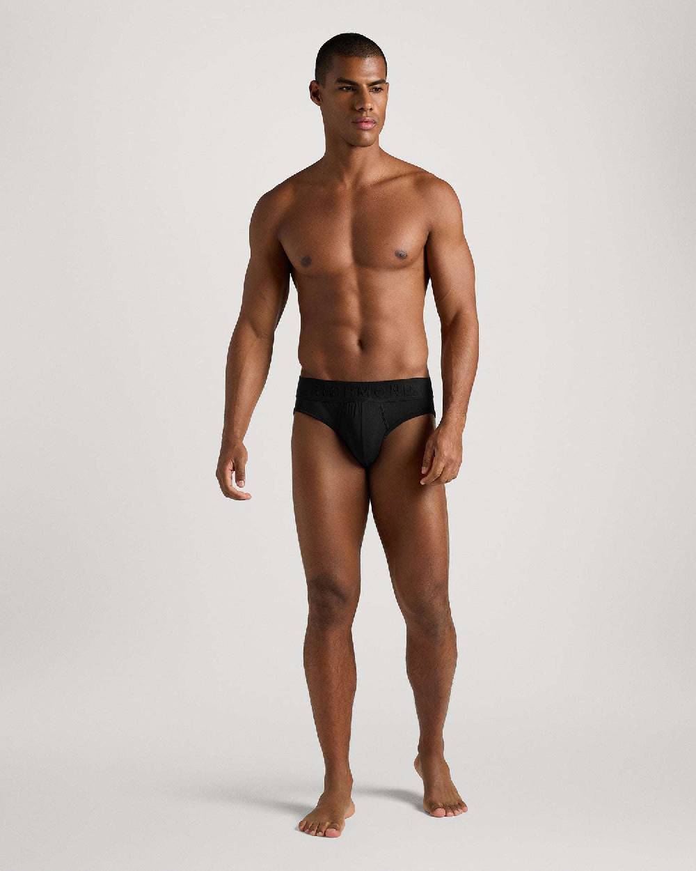 Richmondunderwear Slip Vita Bassa In Cotone Pettinato