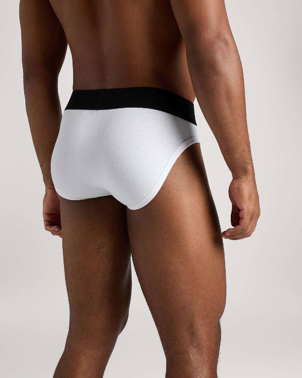 Richmondunderwear Slip Vita Bassa In Cotone Pettinato