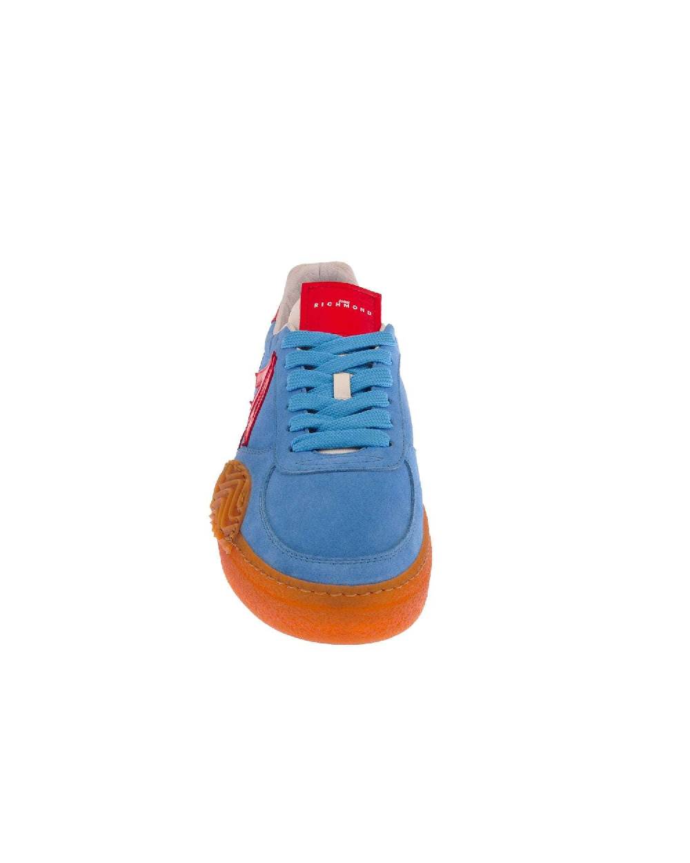 John Richmond Sneakers Bicolor Con Logo "JR" Ricamato