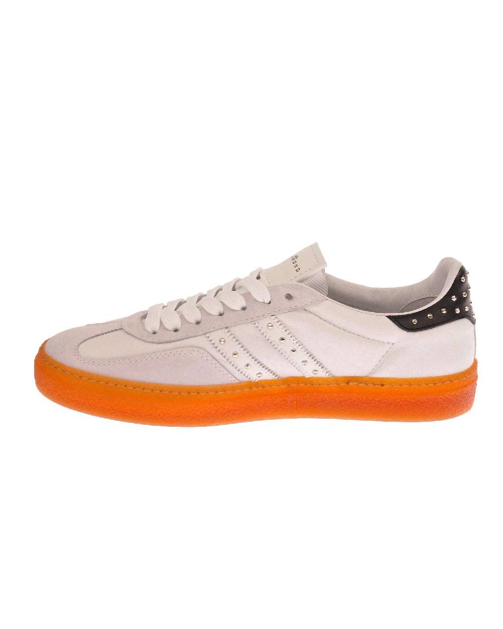 John Richmond - RICHENKA Sneakers In Pelle Con Bande Laterali E Borchiette