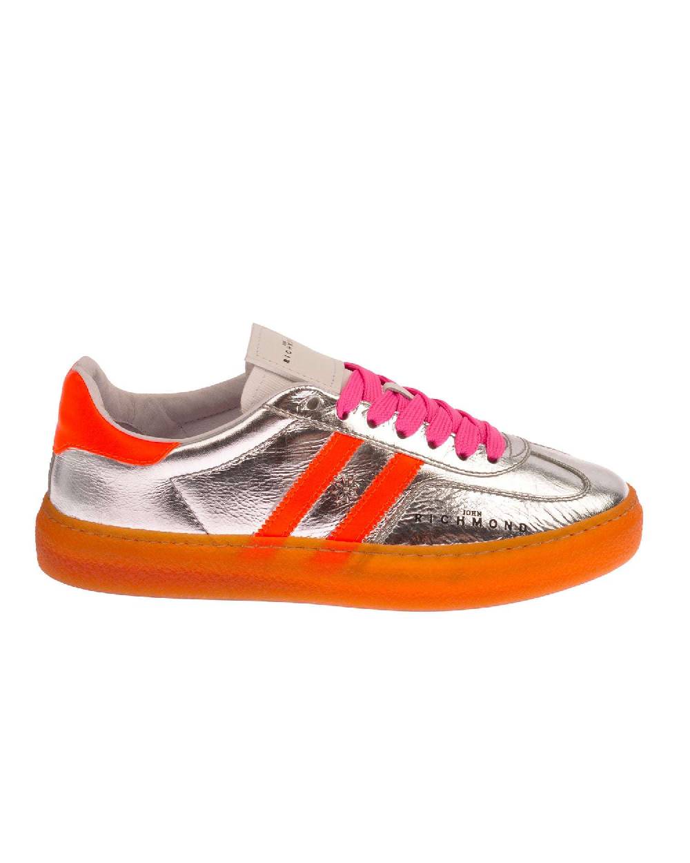 John Richmond - RICHENKA Sneakers In Pelle Con Logo E Bande Laterali