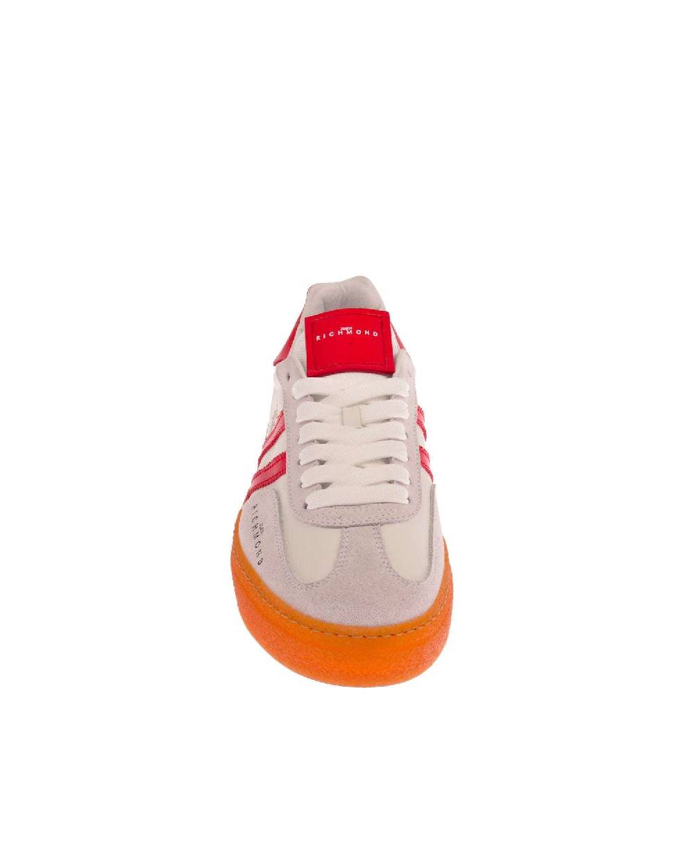 John Richmond - RICHENKA Sneakers In Pelle Con Logo E Bande Laterali