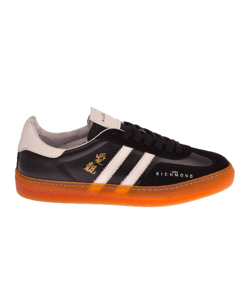 John Richmond - RICHENKA Sneakers In Pelle Con Logo E Bande Laterali