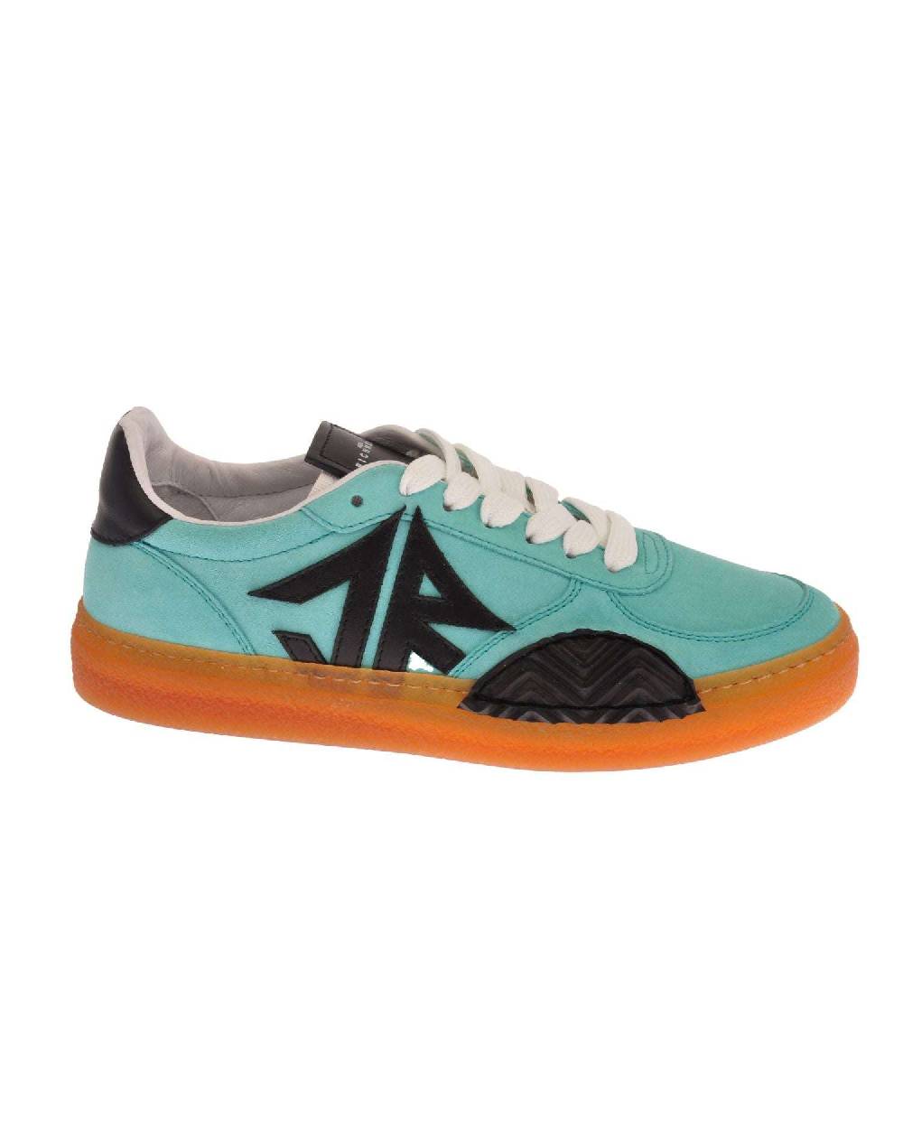John Richmond Sneakers In Pelle Scamosciata Con Logo