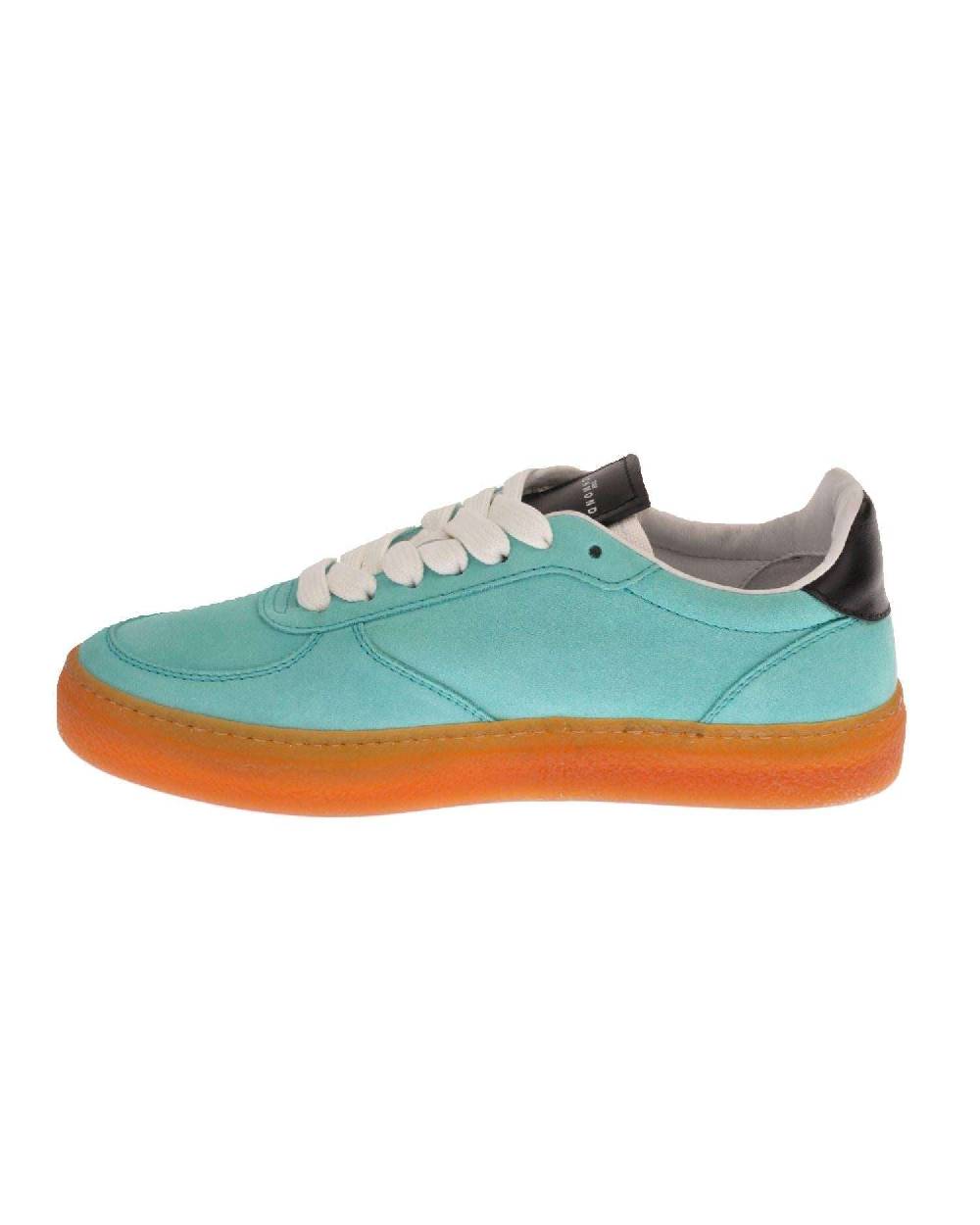 John Richmond Sneakers In Pelle Scamosciata Con Logo