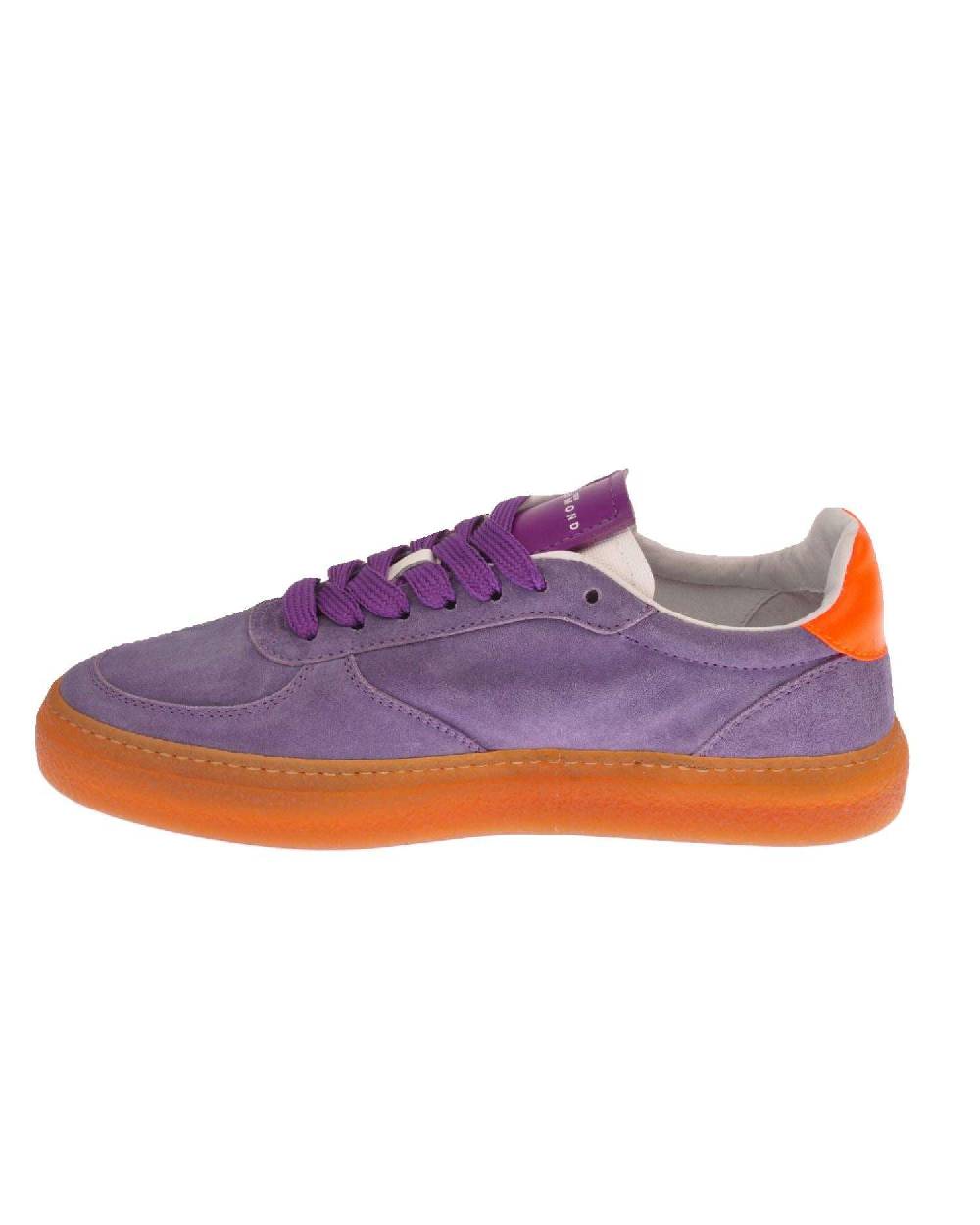 John Richmond Sneakers In Pelle Scamosciata Con Logo